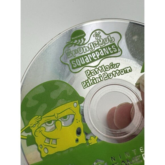 SpongeBob SquarePants: The Battle for Bikini Bottom Nintendo GameCube Disc Only - Picture 8 of 9